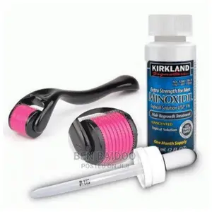 Photo - Kirkland Minoxidil 5% and Derma Roller 0.5mm