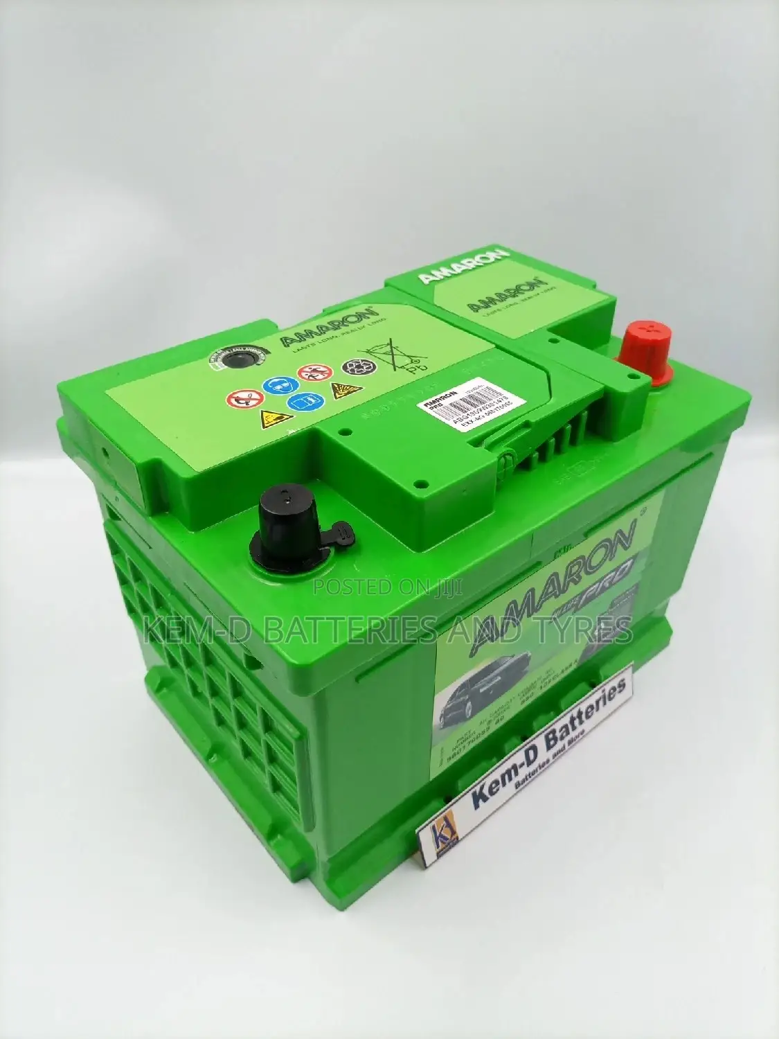 13 Plates 12V 60ah Amaron Battery. Free Delivery