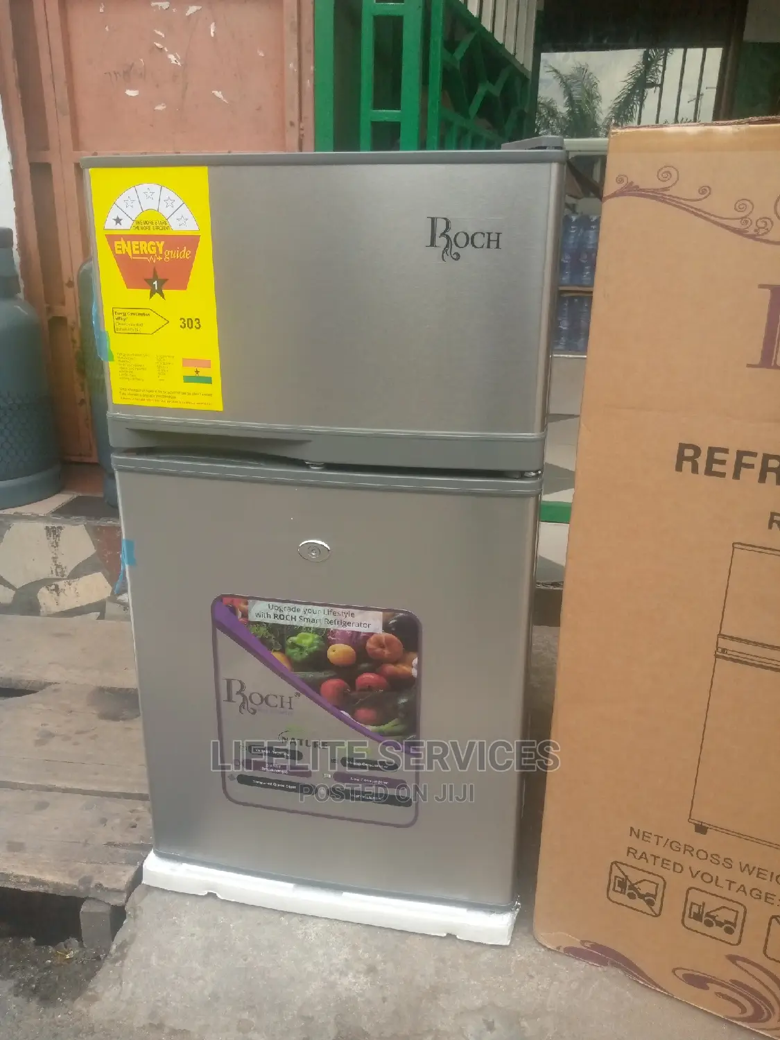 Roch Fridge Table Top Double Door