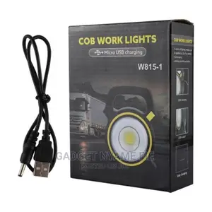 10W Solar Rechargeable White Light COB LED Work Light