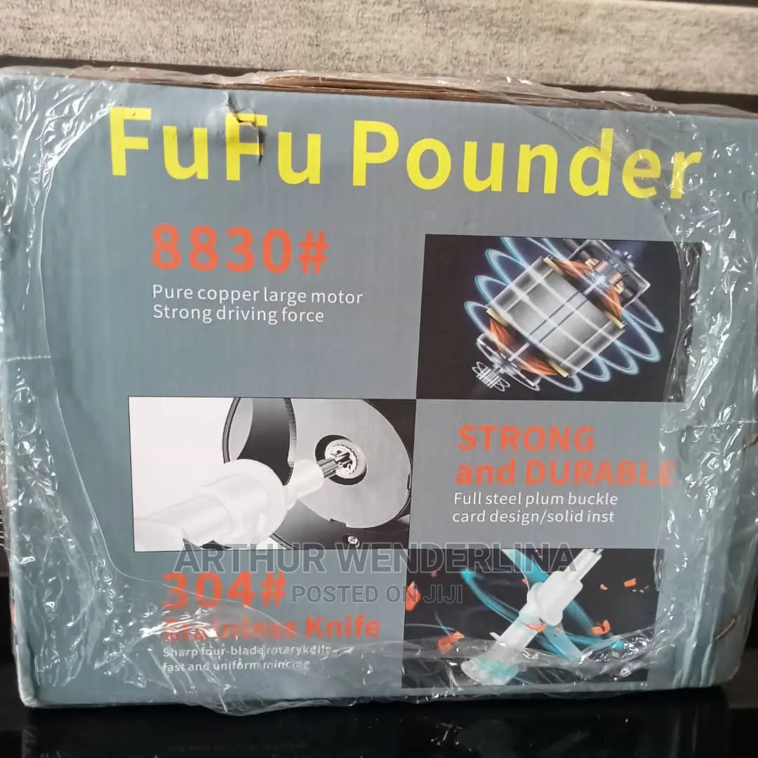 Fufu Pouder Machine.(7.5l) Very Quality. Large Size