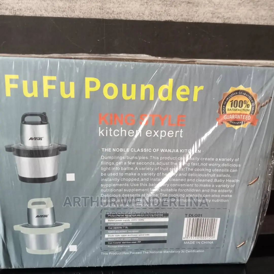 Fufu Pouder Machine.(7.5l) Very Quality. Large Size