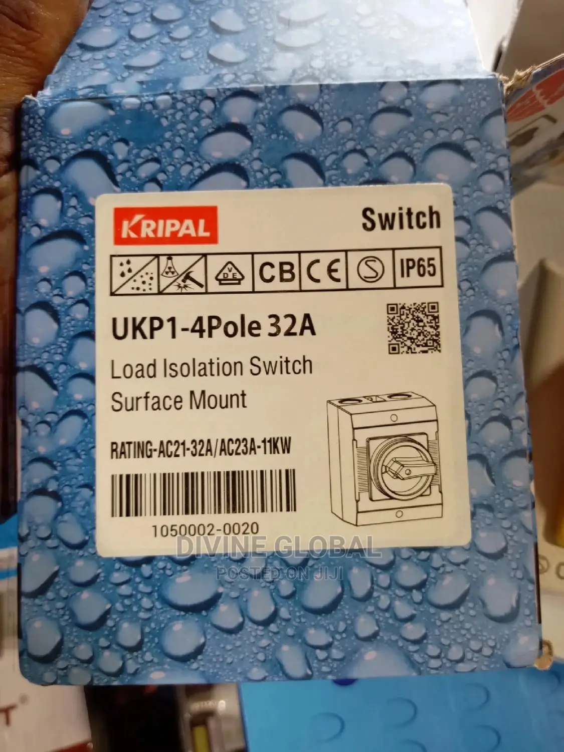 32A 4pole KRIPAL Isolator Disconnector Switch