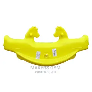Horse Seesaw Double - Yellow