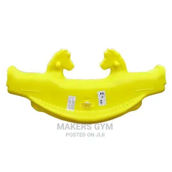 Horse Seesaw Double - Yellow
