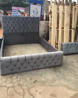 Queen Size Bed Frame Available With Seat and Drawers