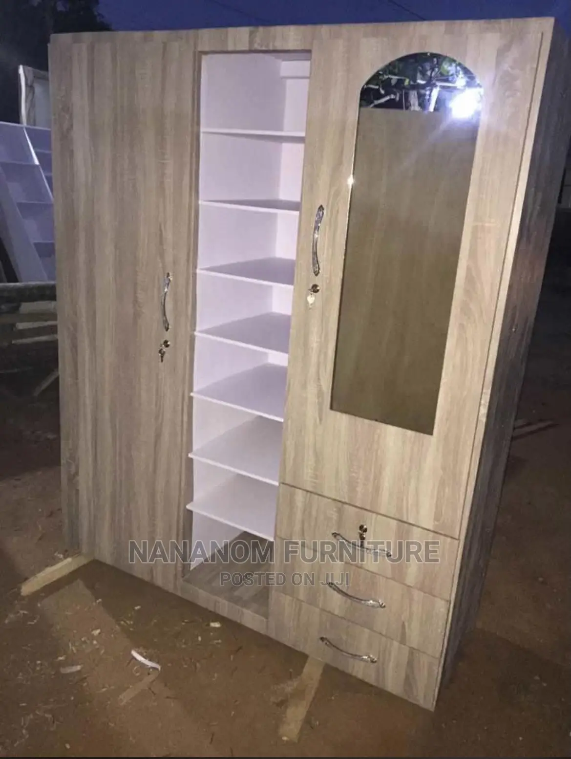 2 in 1 Wardrobe With Shoe Rack