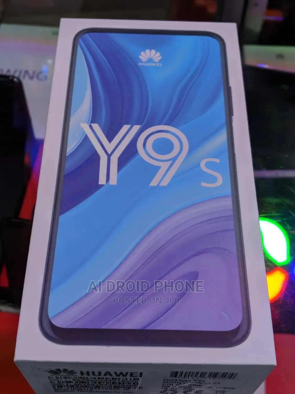 New Huawei Y9s 128 GB Black