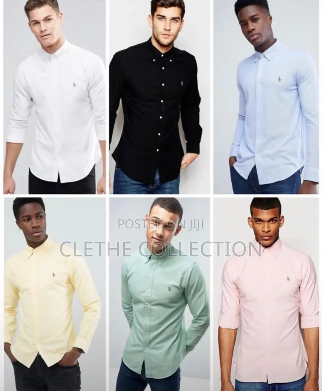Office/Casual/Polo Long Sleeve Men