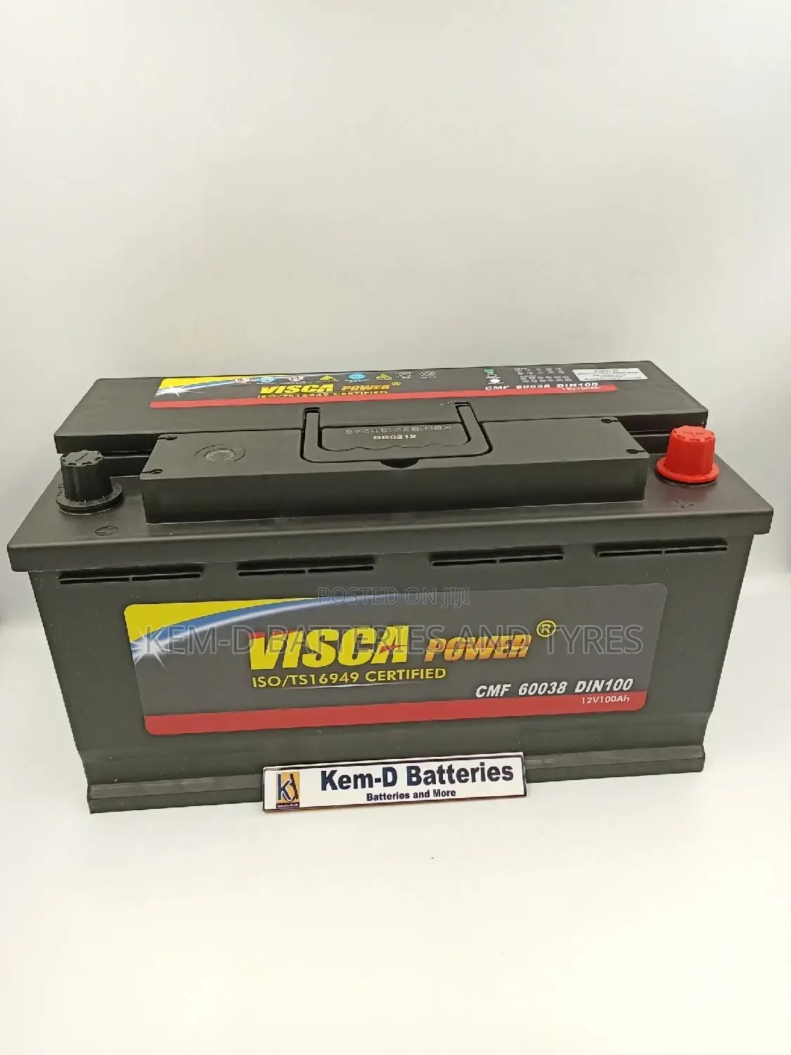 Quality Visca Battery - 19plates Batteries