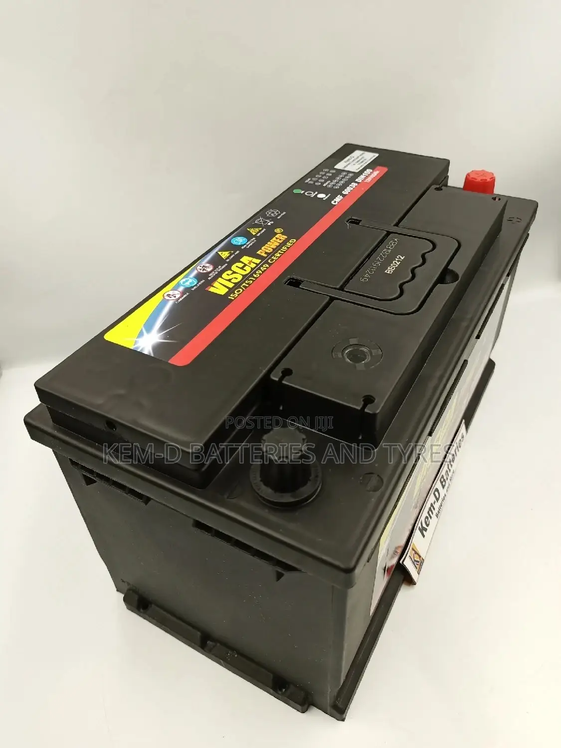 Quality Visca Battery - 19plates Batteries