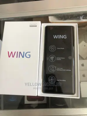 New LG Wing 5G 256 GB Black
