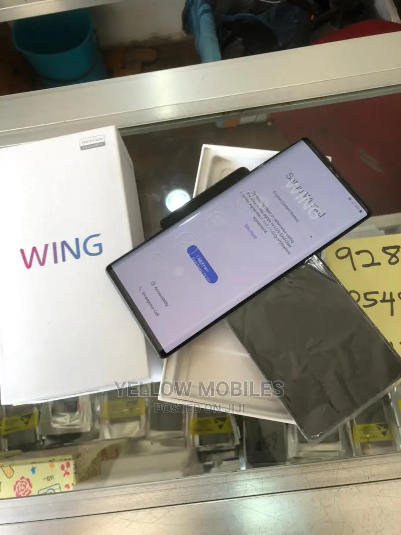 New LG Wing 5G 256 GB Black