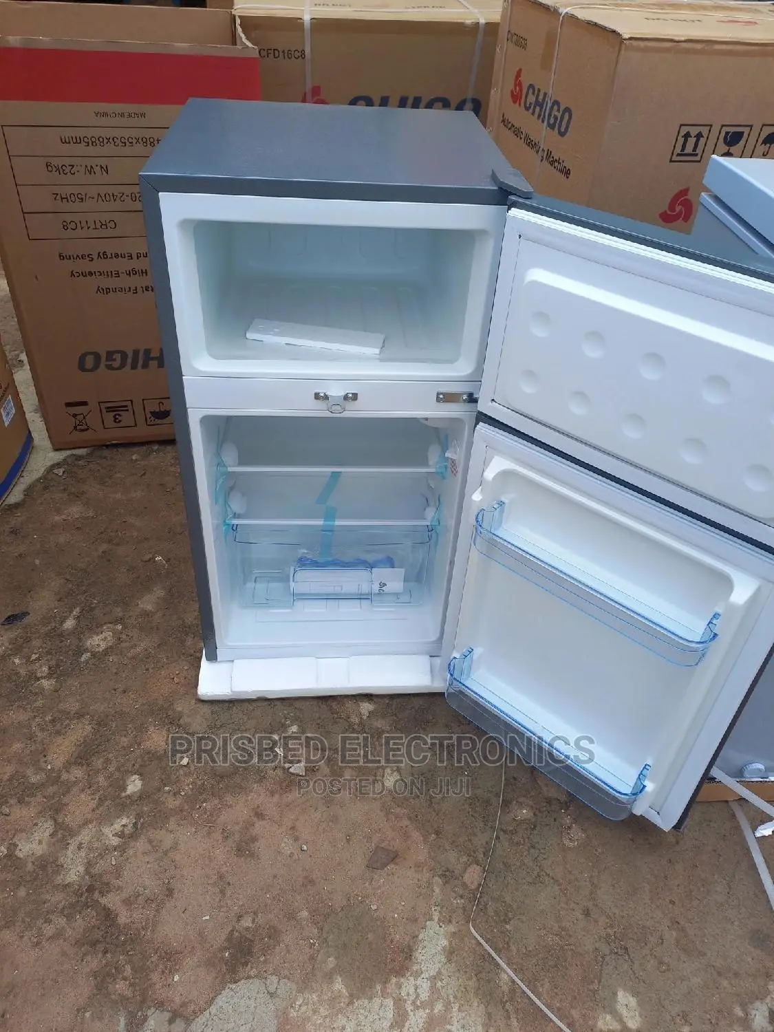 Chigo Table Top Double Fridge 85 Litres