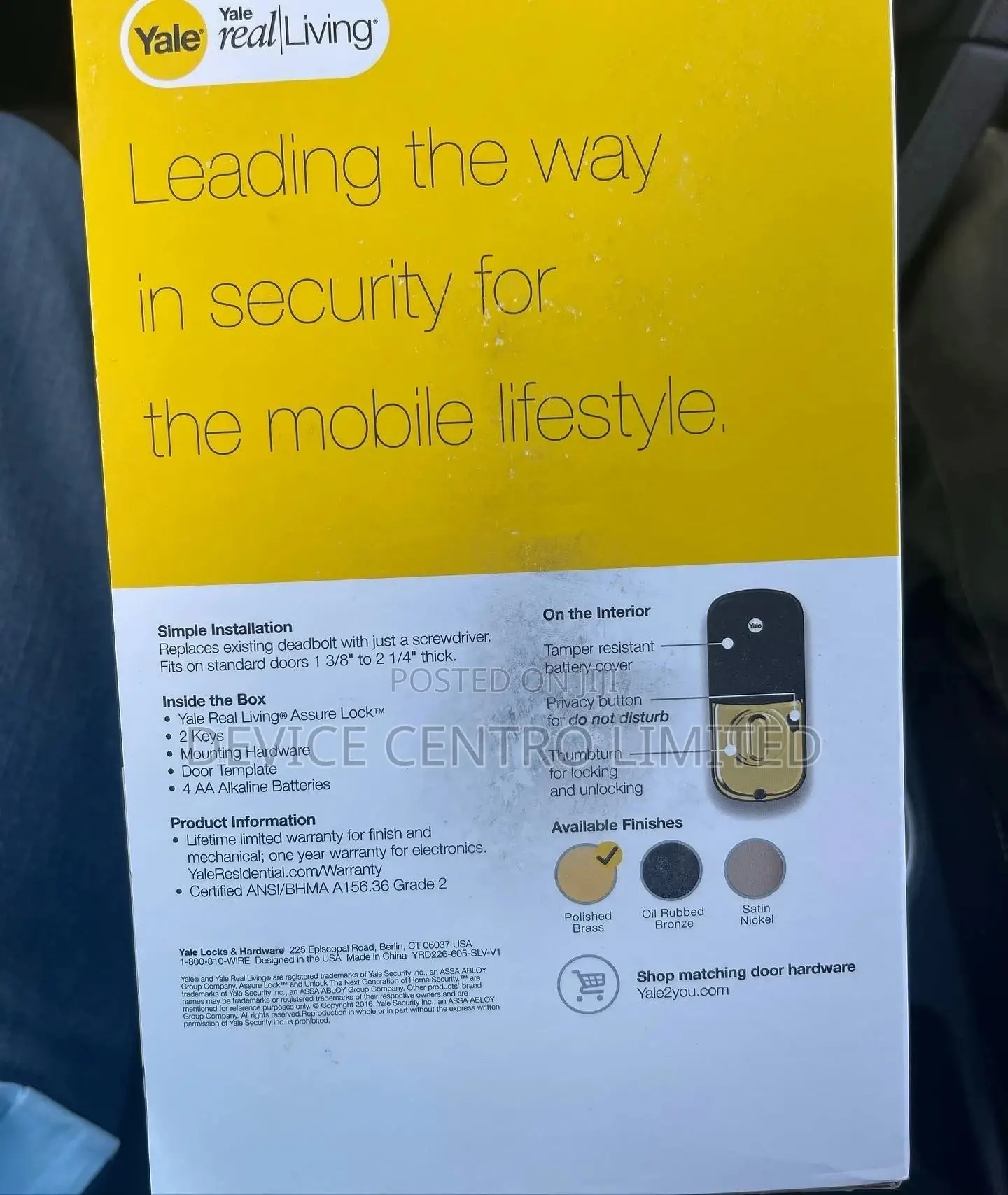 Yale Assure Lock