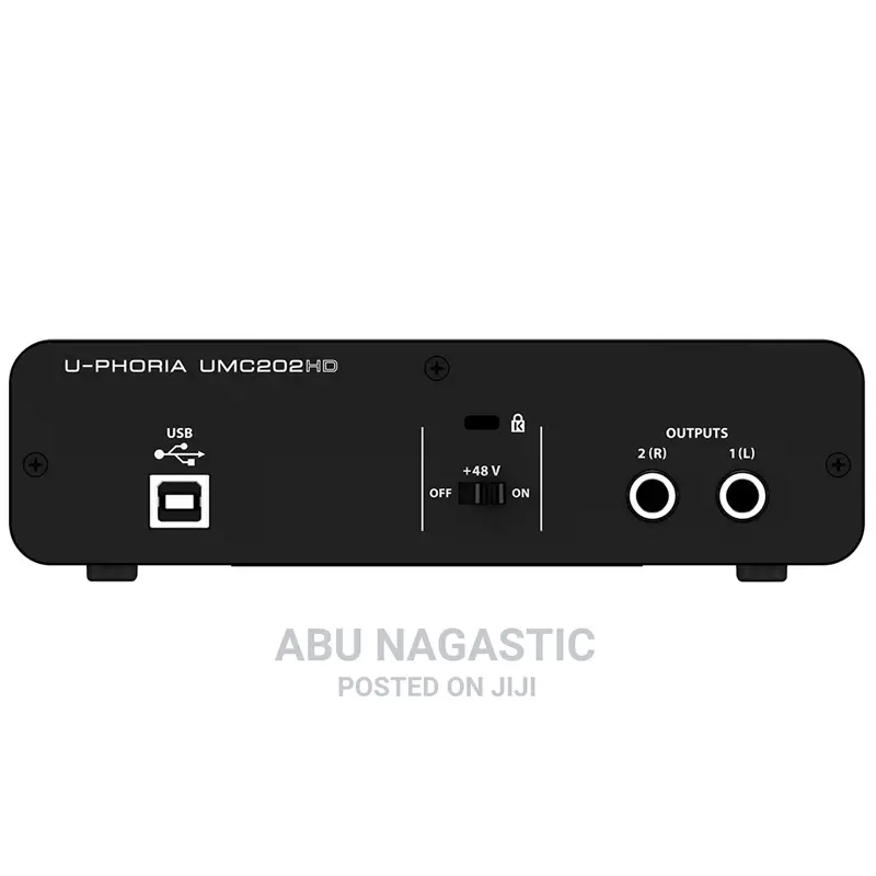 Behringer U-Phoria Umc202hd Usb Audio Interface