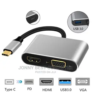 Type C 4 in 1 HDMI Converter