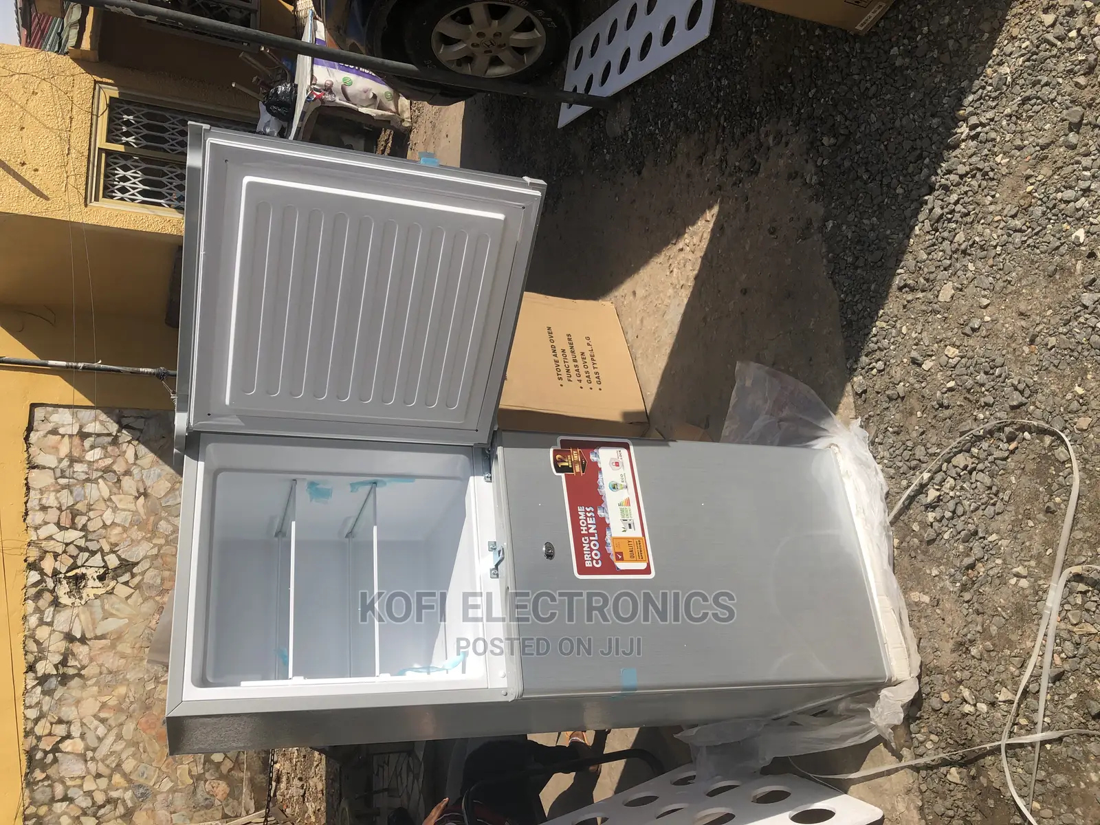 Gross Silver Zara ZAR-250TM 205 Litres Double Door Fridge