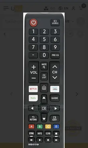 Universal Remote Works for All Samsung Smart Tvs