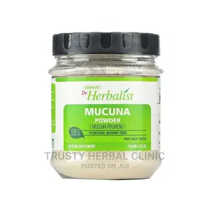 Photo - Hemani Dr Herbalist Mucuna Powder( Velvet Beans)Nerves Tonic