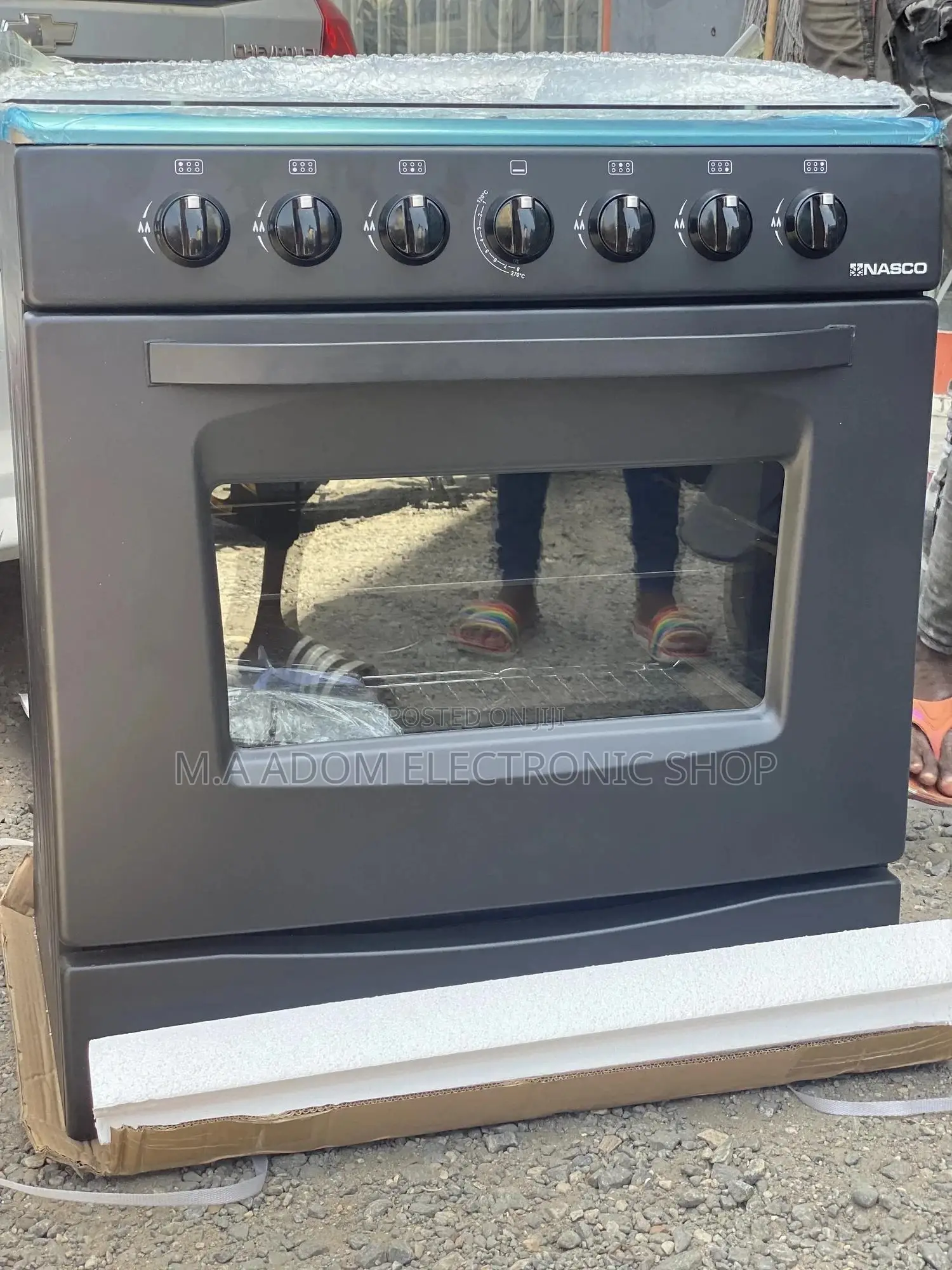 Very Easy to Use Nasco 6 Burner Gas Cooker