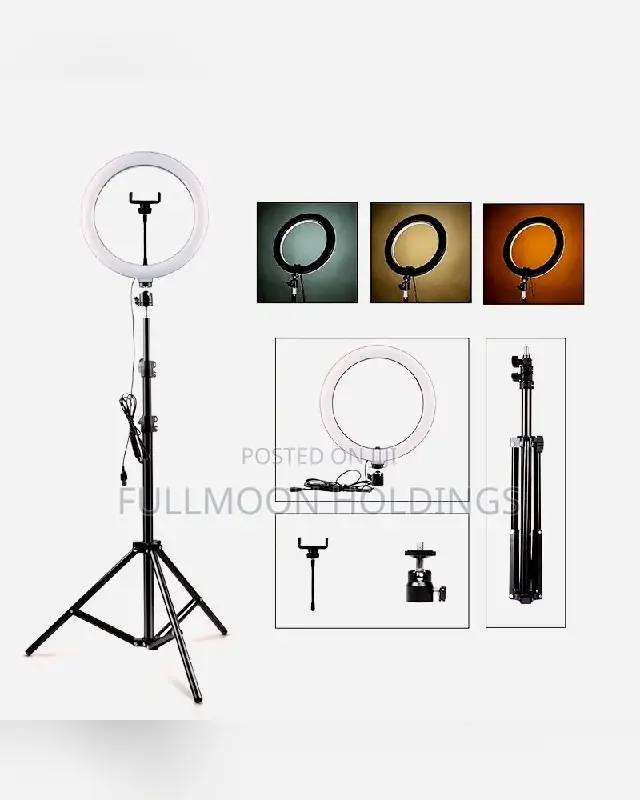 14" RGB Ringlight With Tripod Stand