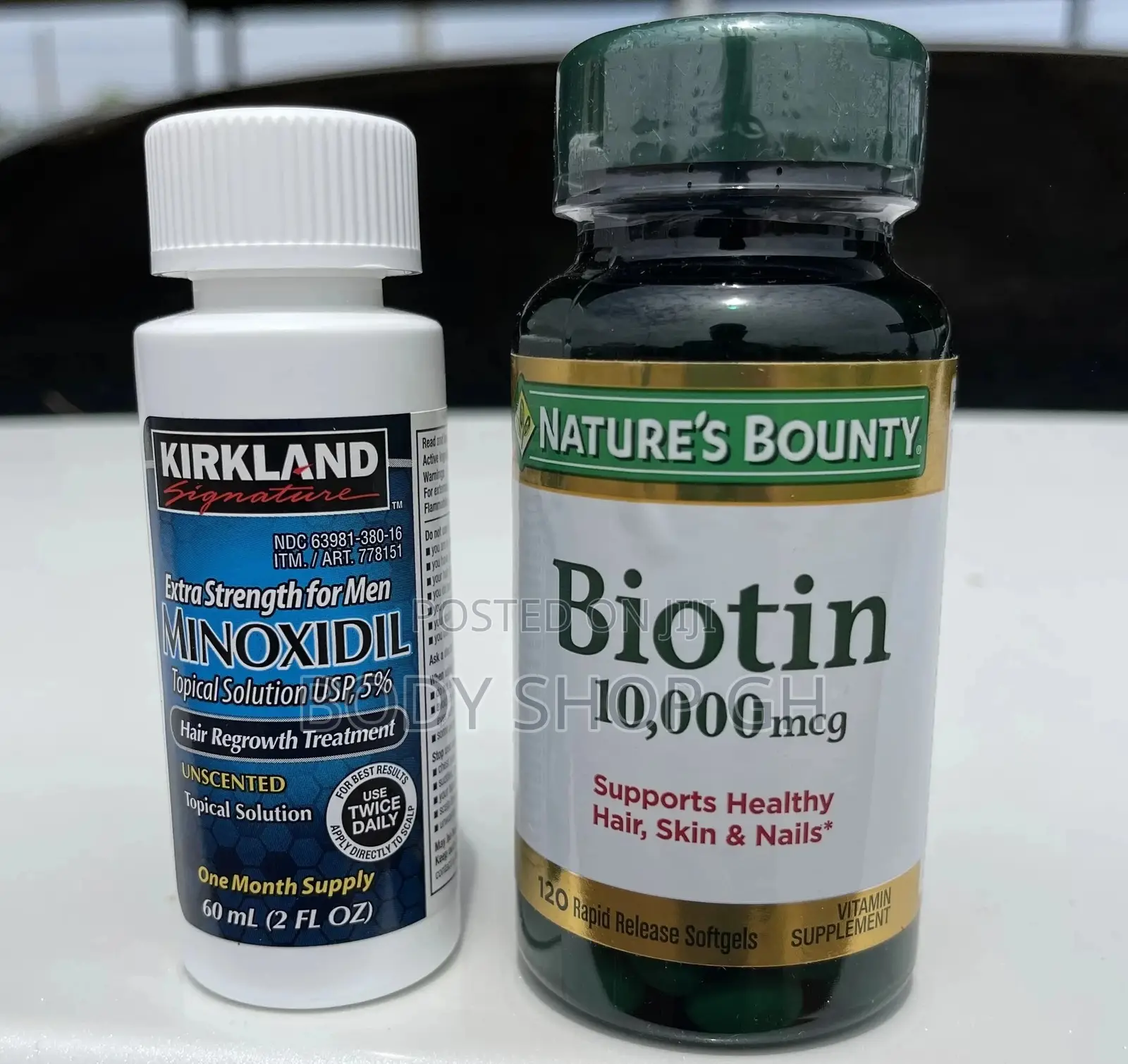 Kirkland Minoxidil + Biotin (Nature’S Bounty ) Combo
