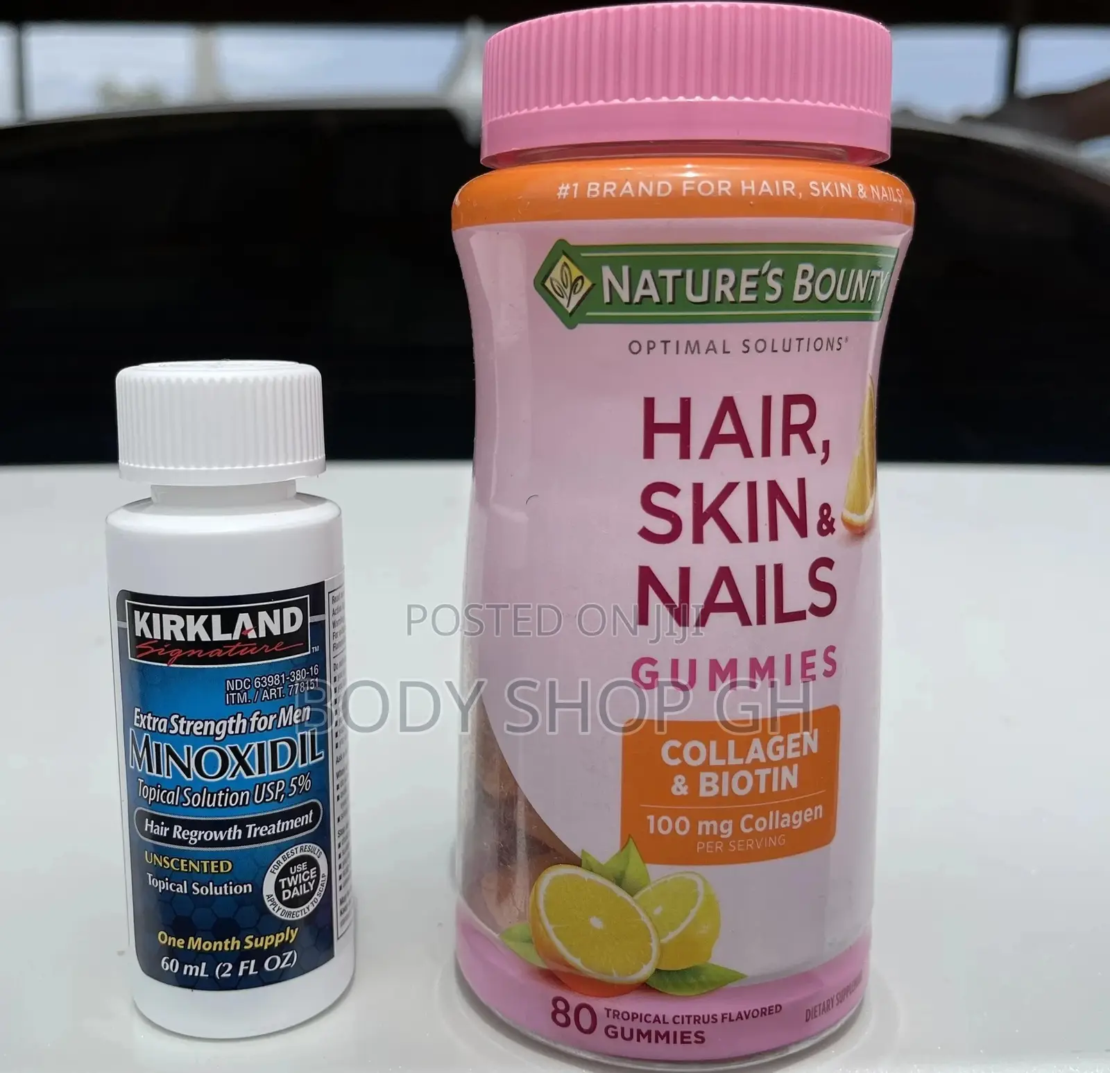 Beard Booster Combo Pack (Kirkland Minoxidil + Hair Gummies)