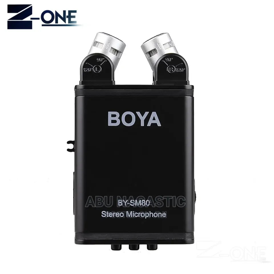 Boya-Sm80 Stereo Video Camera Microphone