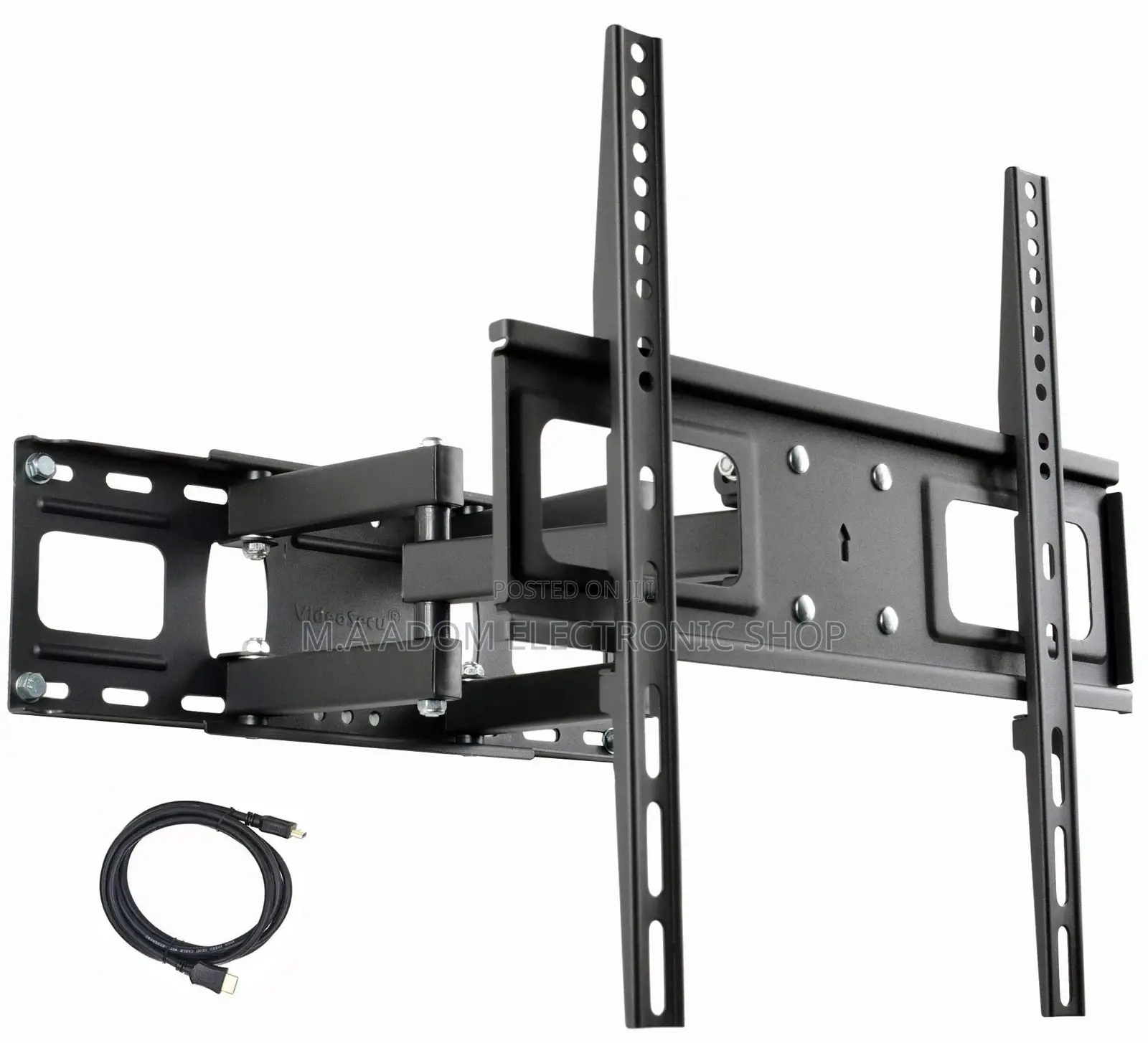 Adjustable Full Motion 32”-65”Wall Mount