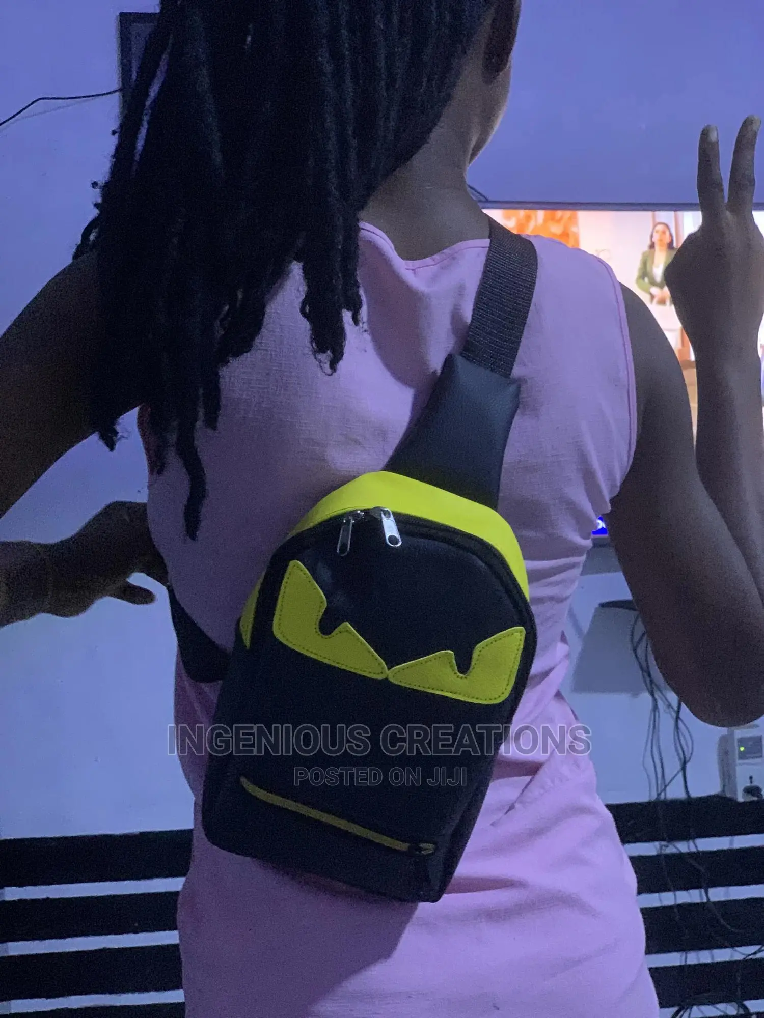 Leather Chest/Body Bag