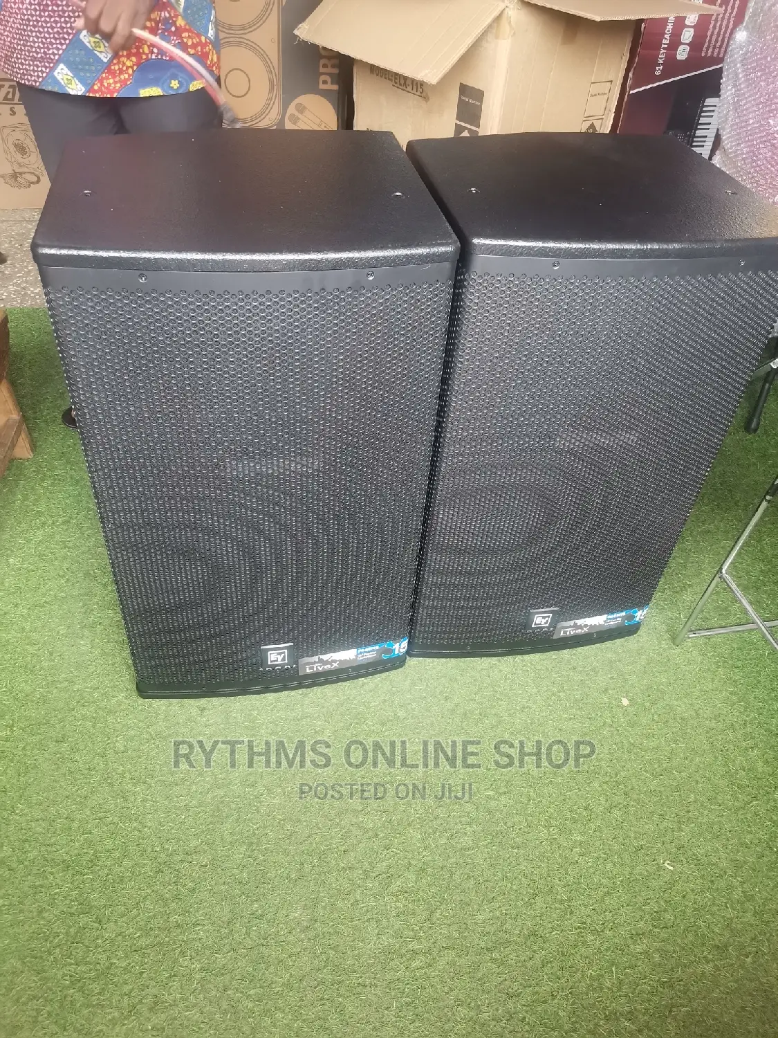 EV Passive Short Range Speakers (ELX-115)