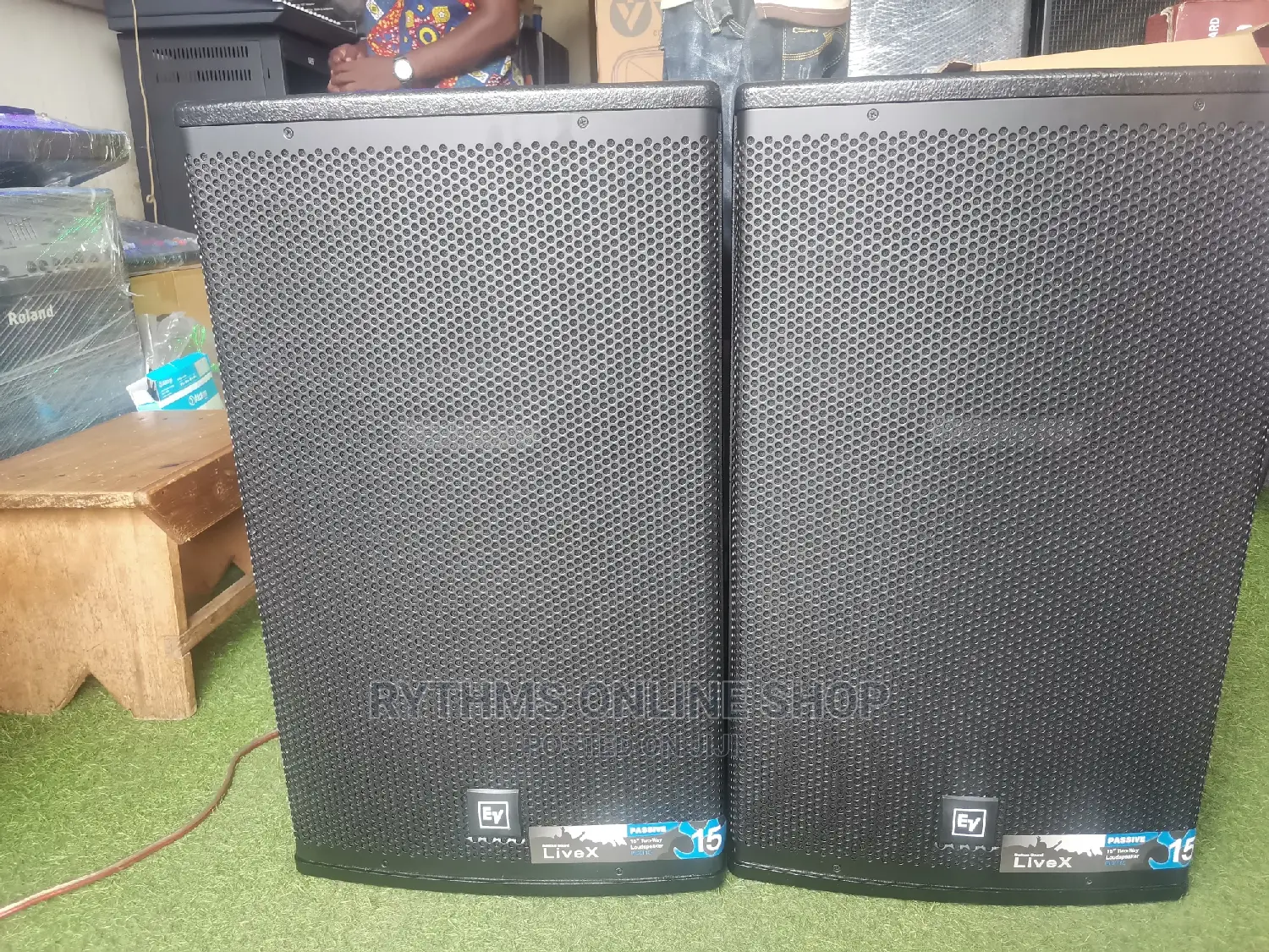 EV Passive Short Range Speakers (ELX-115)