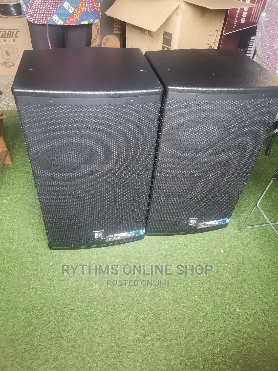 EV Passive Short Range Speakers (ELX-115)