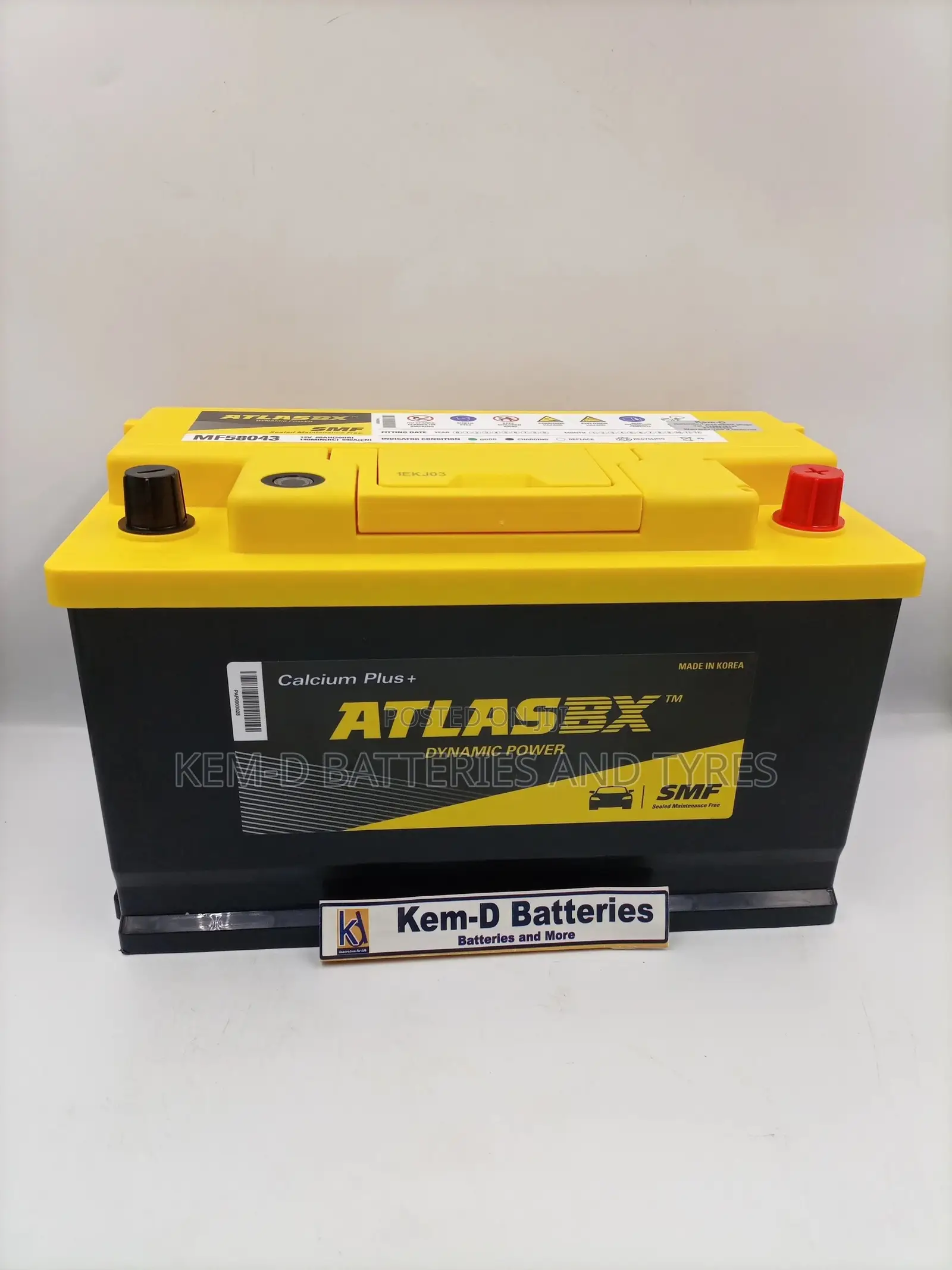 Atlas Bx Batteries 17 Plates