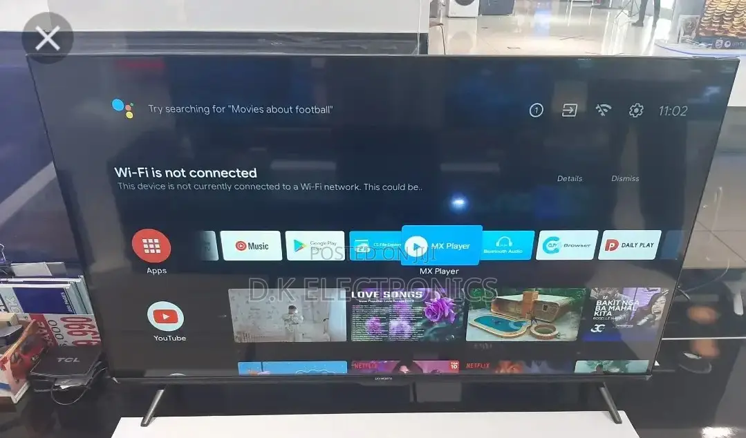 Smart Android Skyworth 43 Inches Television