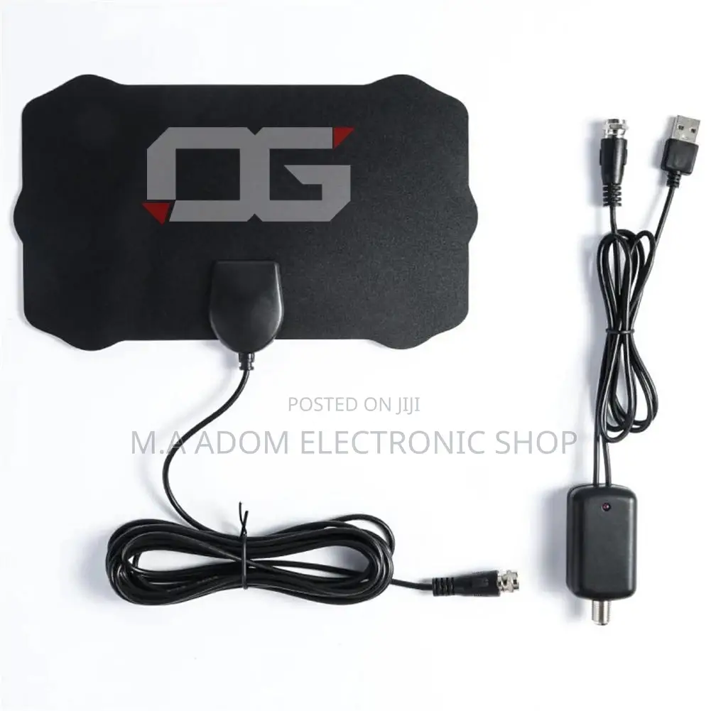 Digital T2 Fullhd Indoor Antenna With 5v Power Booster