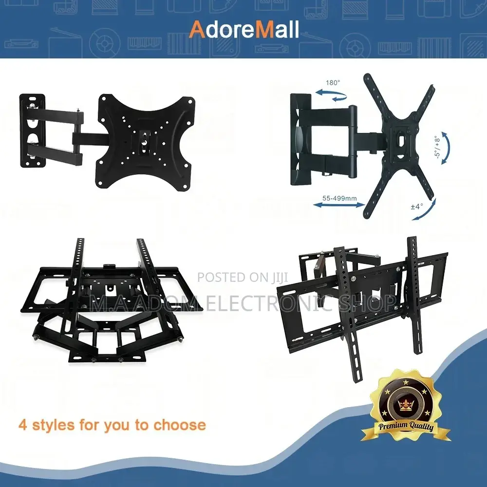 Different Types of Tv Bracket to Suit Your Tv 32”-84”