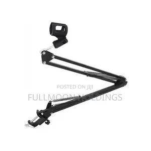 Adjustable Microphone Stand Suspension Boom Scissor Arm Mic