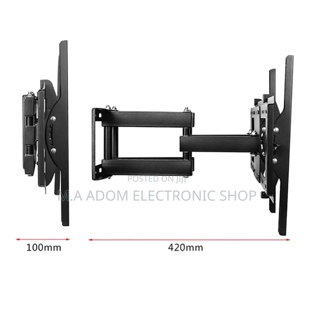 Double Swivel Adjustable Tv Wall Mount 32-70”