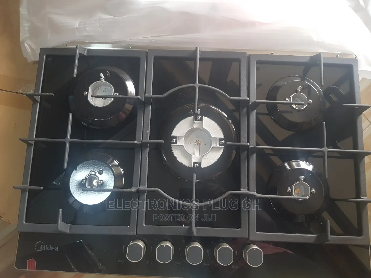 Media 5 Burners Gas Hob 90cm