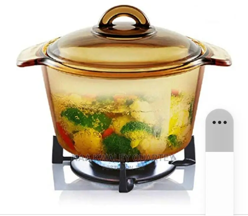 2.5 Litres Glass Cooking Bowl for Fire