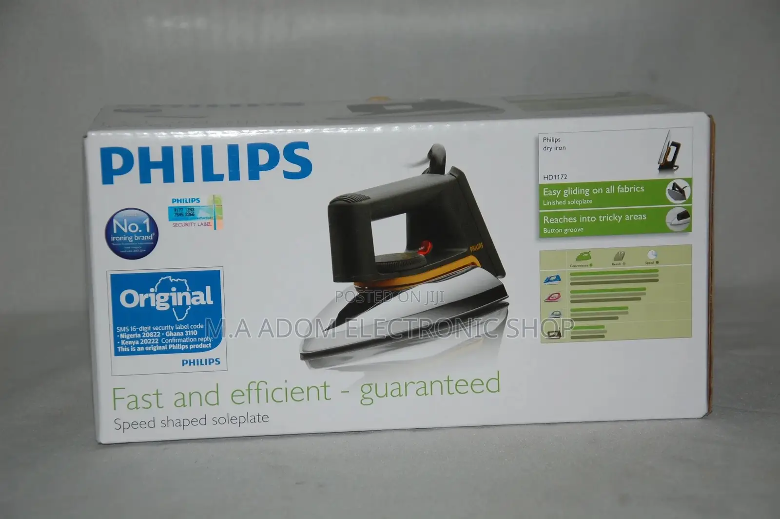 Originally Made From Classic Philips Dry Iron