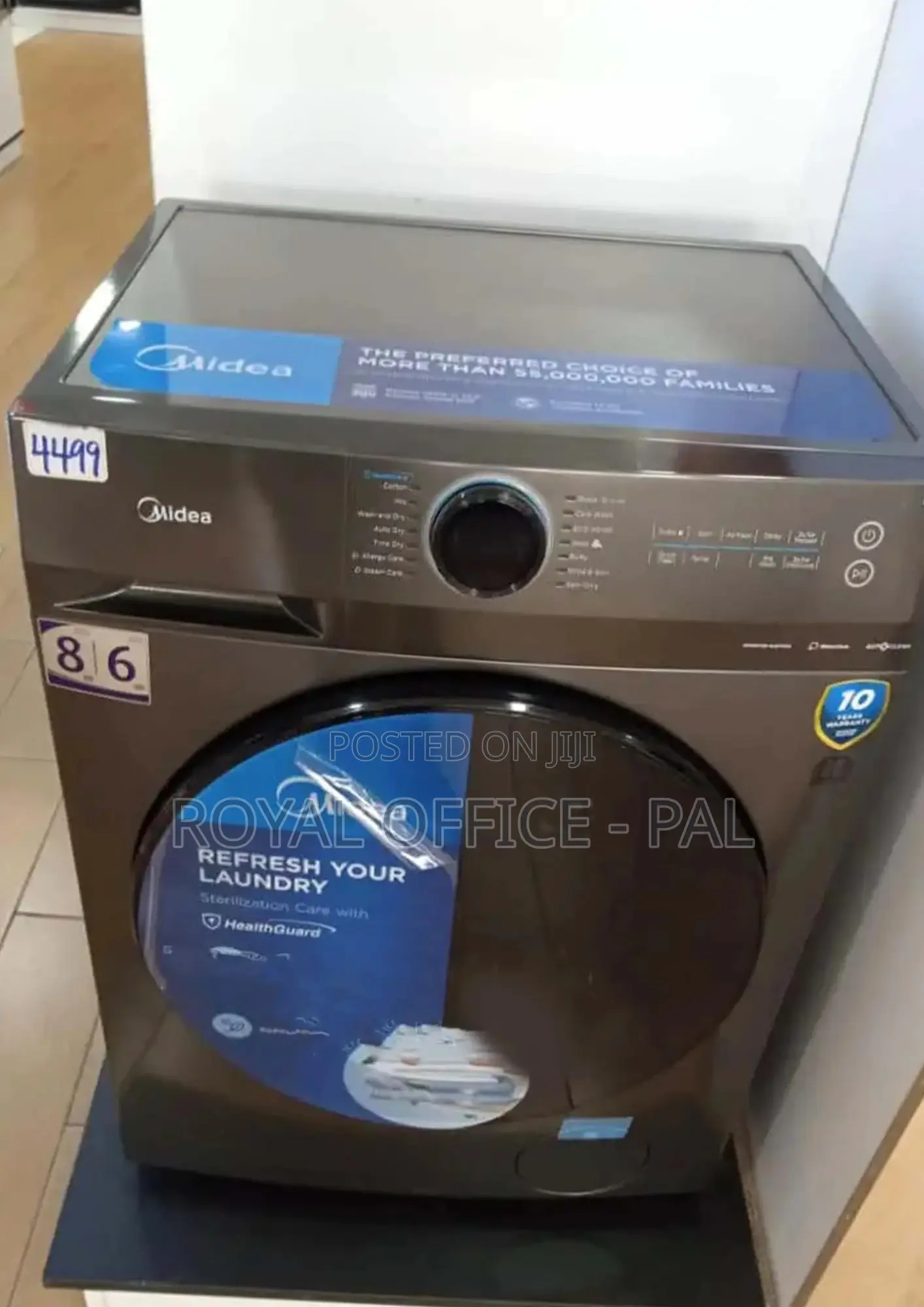 Thrilling 8/6kg Midea Washer Dryer