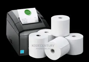 Thermal Receipt Printer Paper Rolls (80mmx80mm - 50 Per Box)