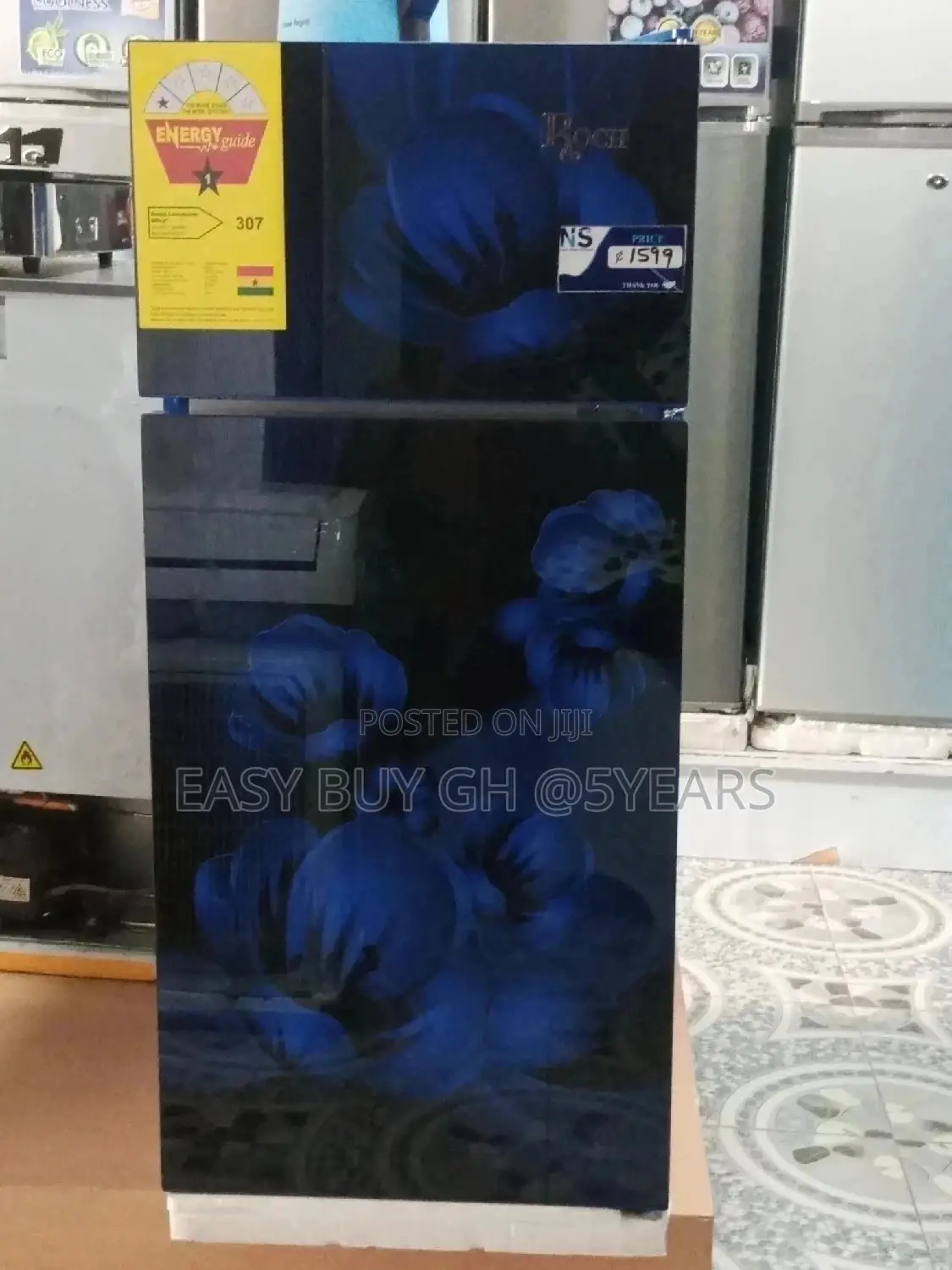 Rochfridge Fridge 2door Fridge Top Fridge + Freezer 330 Fri