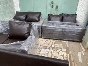 2in1 Leather Couch . Free Delivery