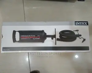 Intex Hand Hi Output Air Pump for Inflatables Floor Air Bed