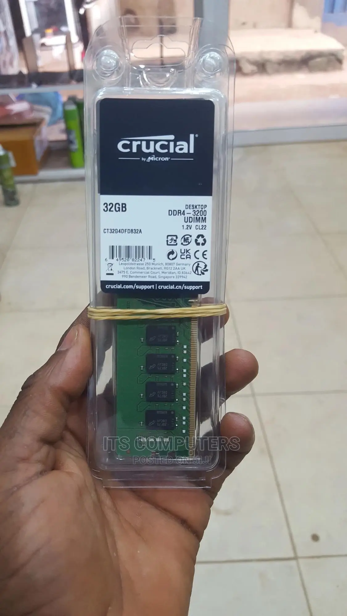Crucial 32gb Ddr4 Desktop Ram
