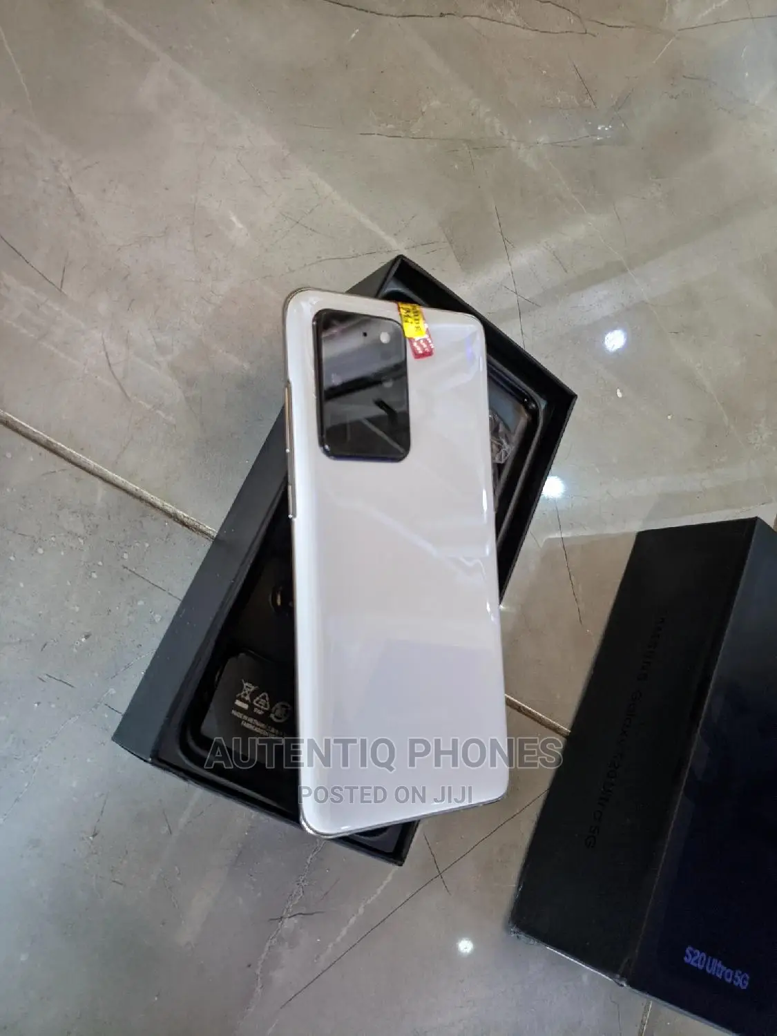 New Samsung Galaxy S20 Ultra 5G 128 GB White